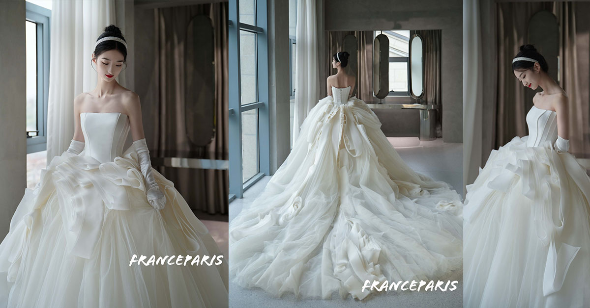 法國巴黎婚紗 新品禮服