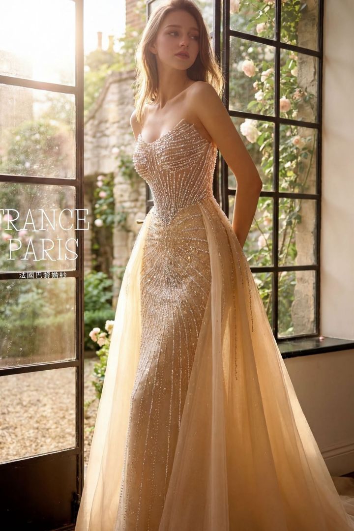 法國巴黎婚紗-禮服作品3